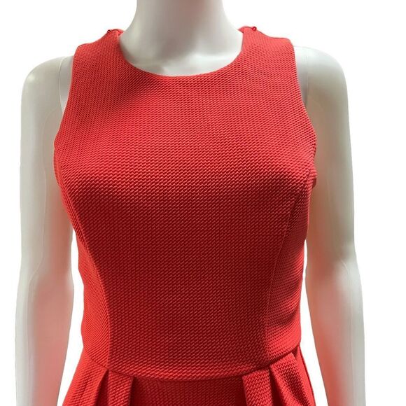 BISOU BISOU Michelle Bohbot‎ Bodycon Short Dress Salmon Womens Size 4 (L10273) - Picture 3 of 9